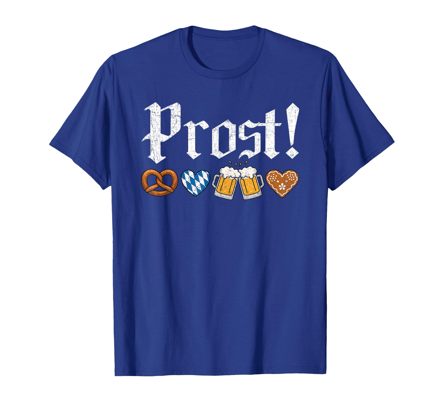 Oktoberfest Shirt for Men Women German Flag Prost Vintage T-Shirt