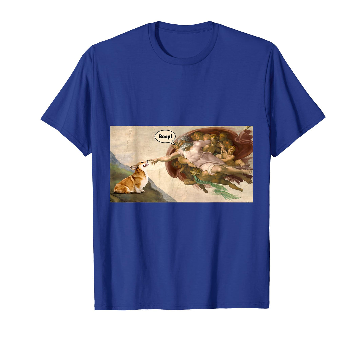 Boop The Snoot of Welsh Corgi Funny Korgi Dog Meme T-Shirt