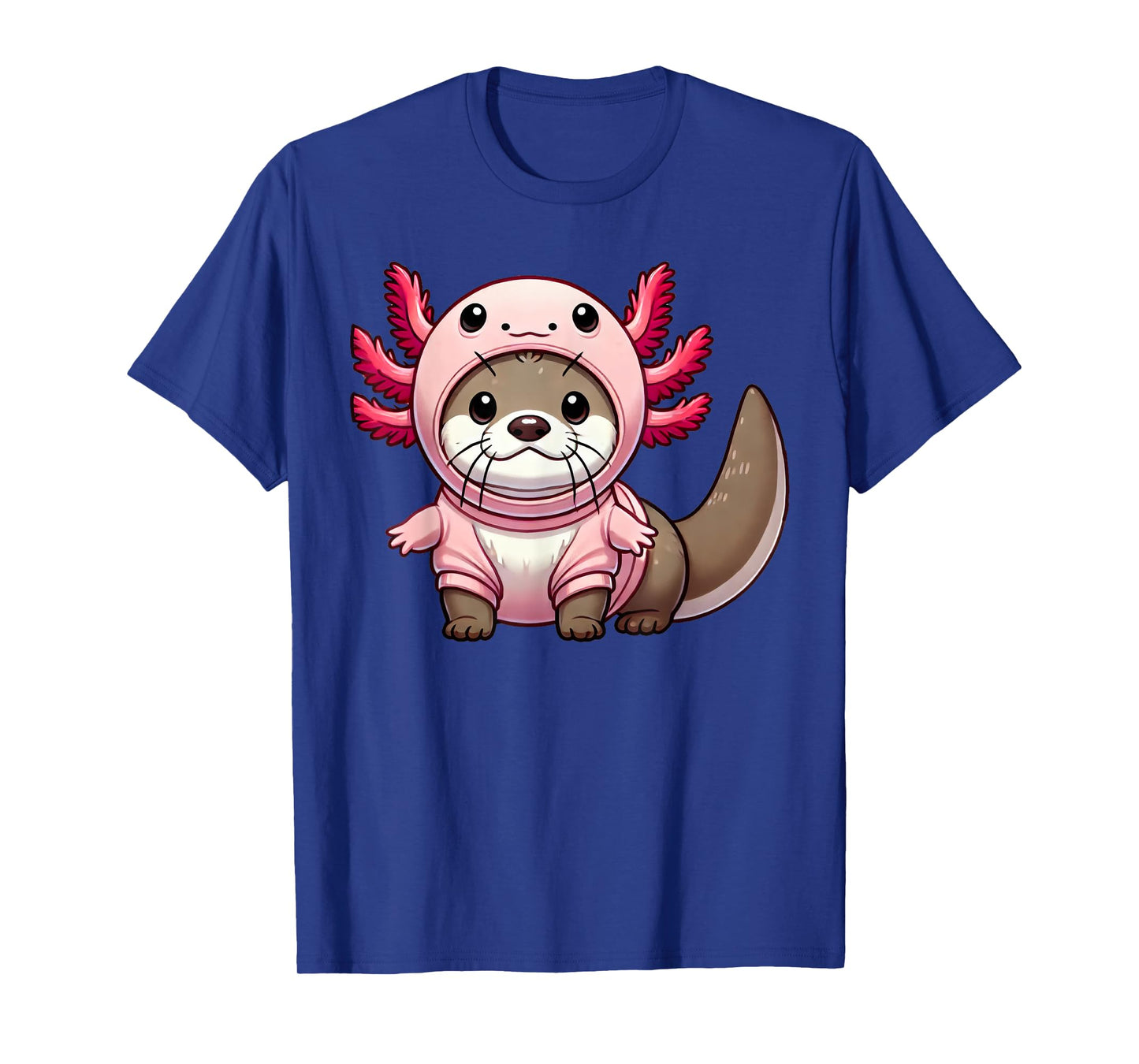 Kawaii Otter Axolotl Costume T-Shirt