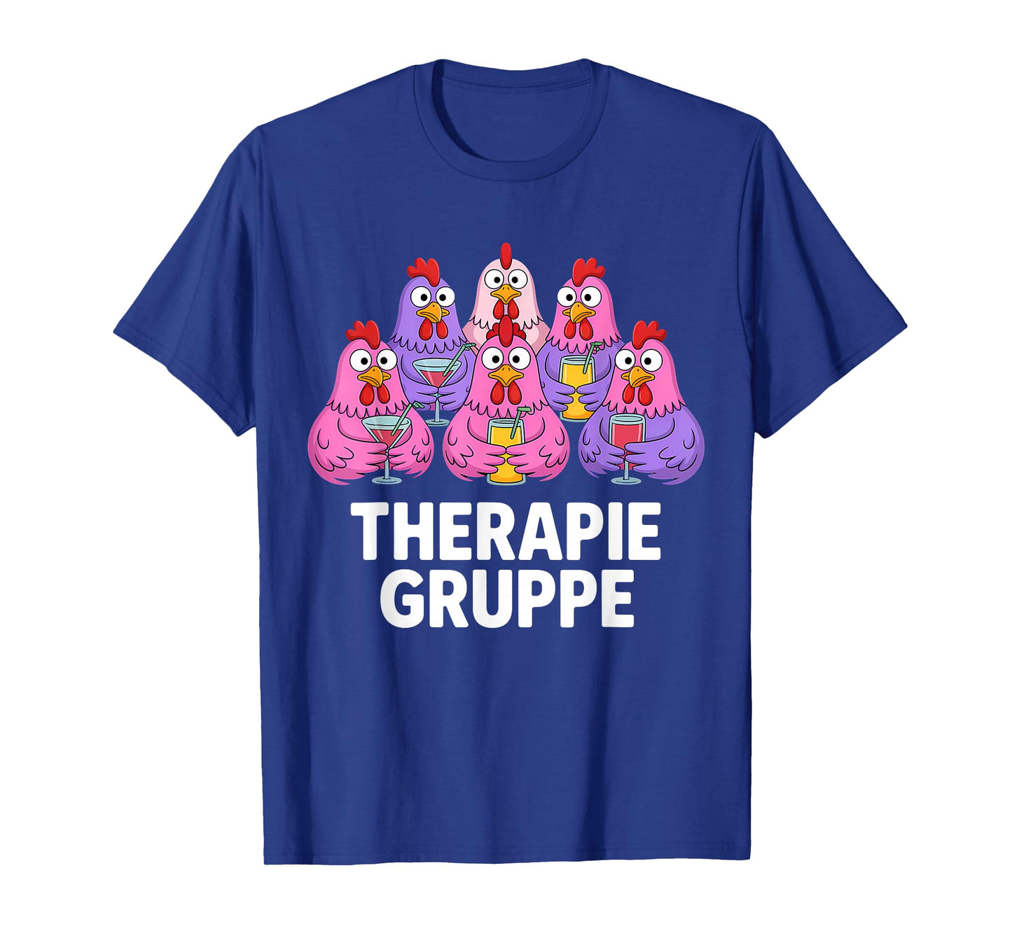 Therapy Group Girls Evening Chickens Girls Group T-Shirt