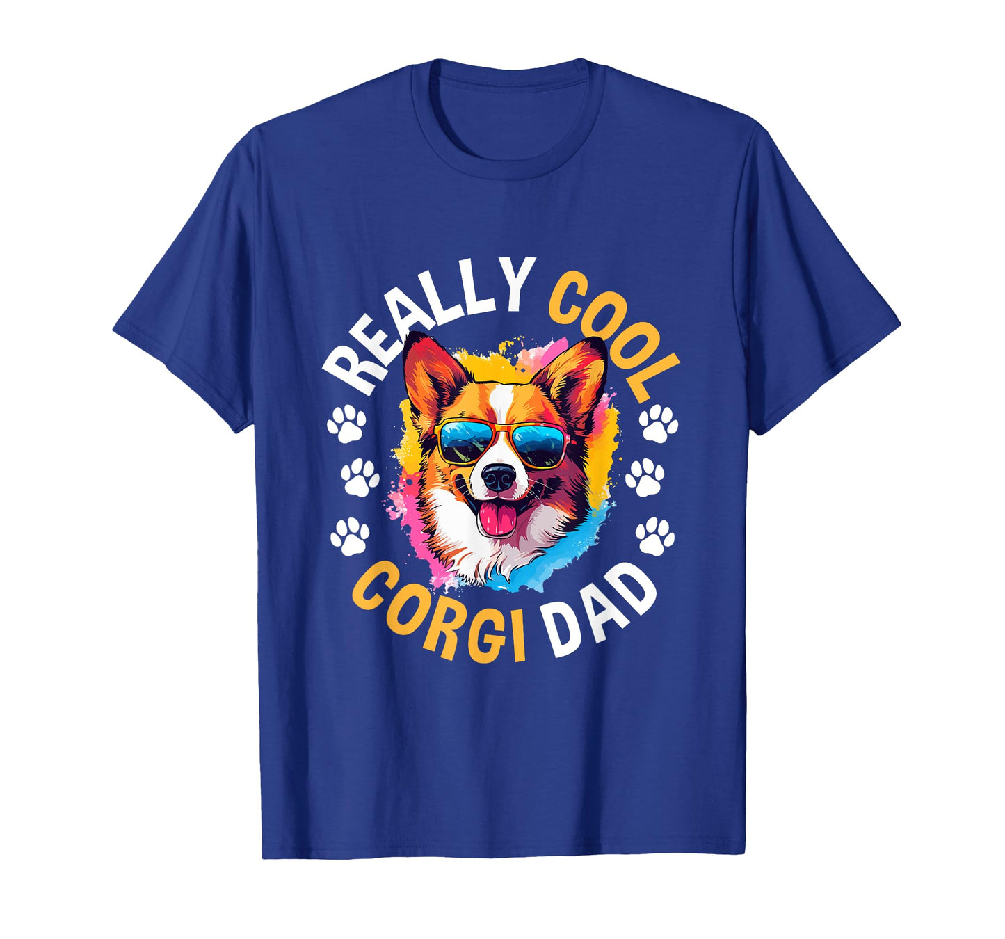 Pembroke Welsh Corgi - Really Cool Corgi Dad T-Shirt
