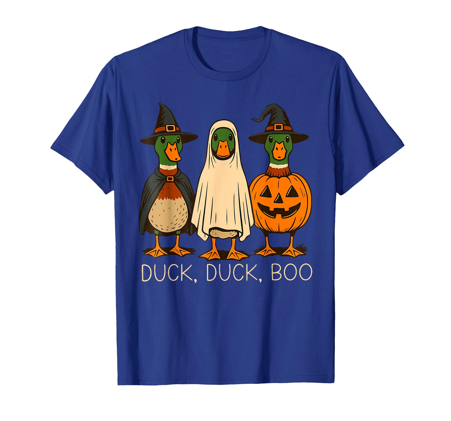 Funny Duck Duck Boo Halloween Costume Duck T-Shirt