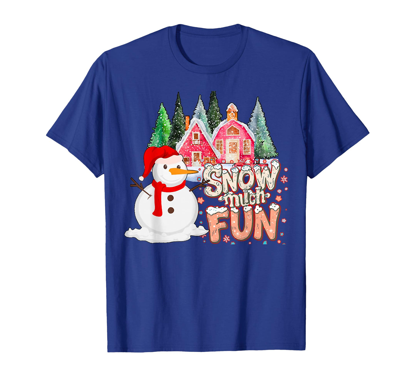 is Snow Much Fun Winter Christmas Teacher Holiday Outfit T-Shirt