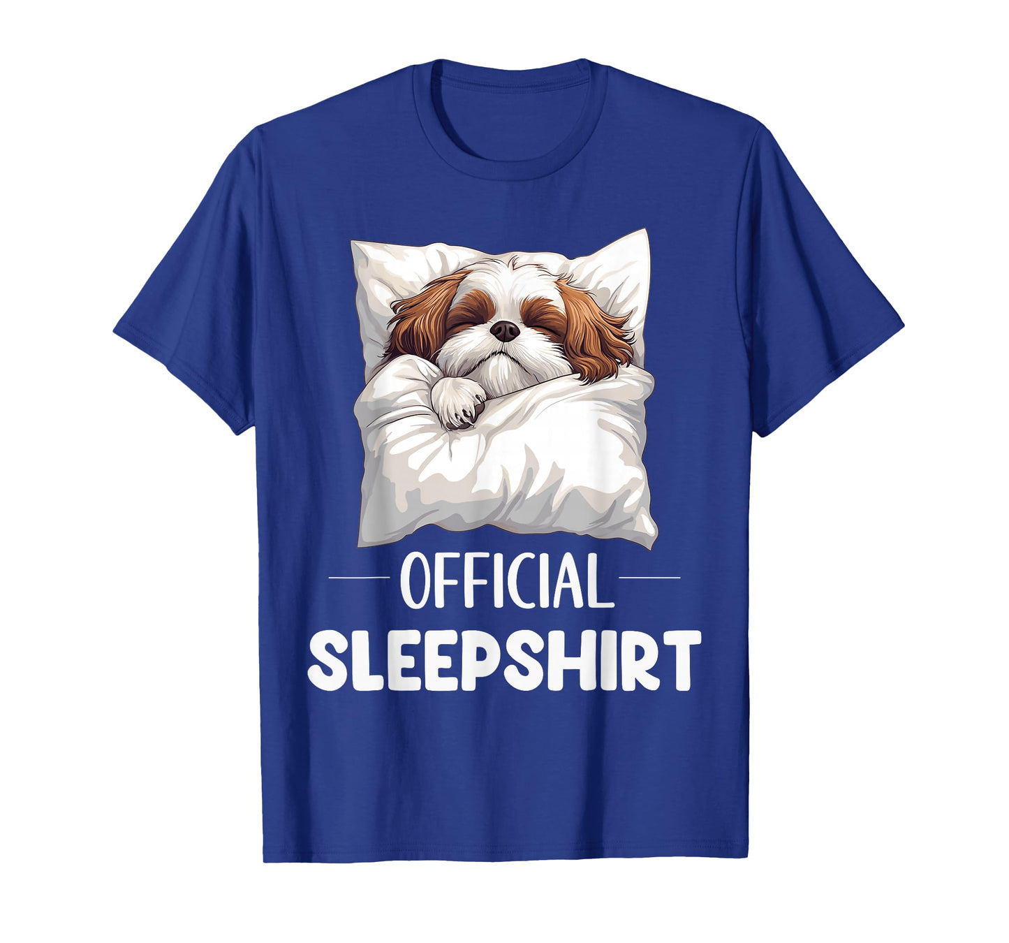 Official Shih Tzu Sleepshirt Cute Dog Lover Pajama Sleepwear T-Shirt