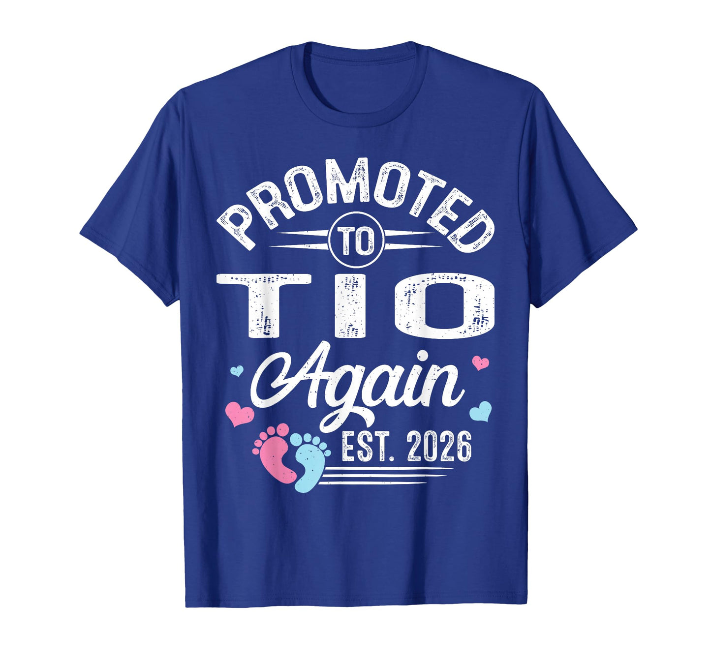 Promoted to TIO Again Est 2026 Baby Gender Reveal T-Shirt