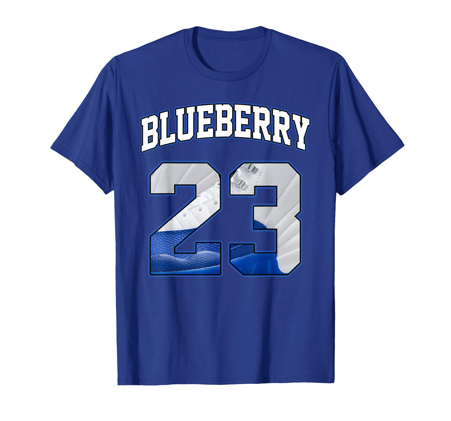 Number 23 Blueberry 12s Matching Tee For Men Women T-Shirt