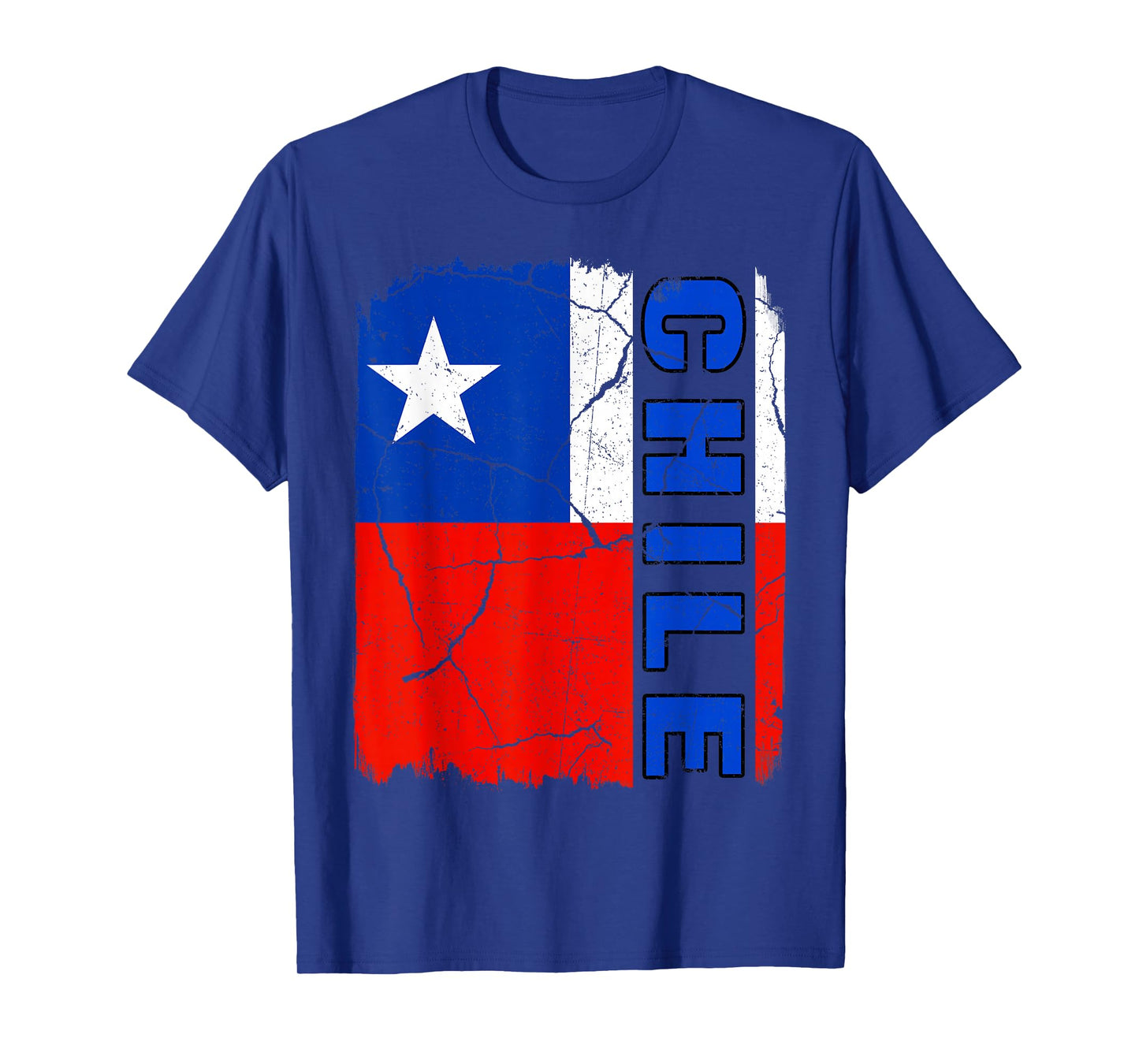 Vintage Chilean Flag Chile Pride Roots Heritage Gift T-Shirt