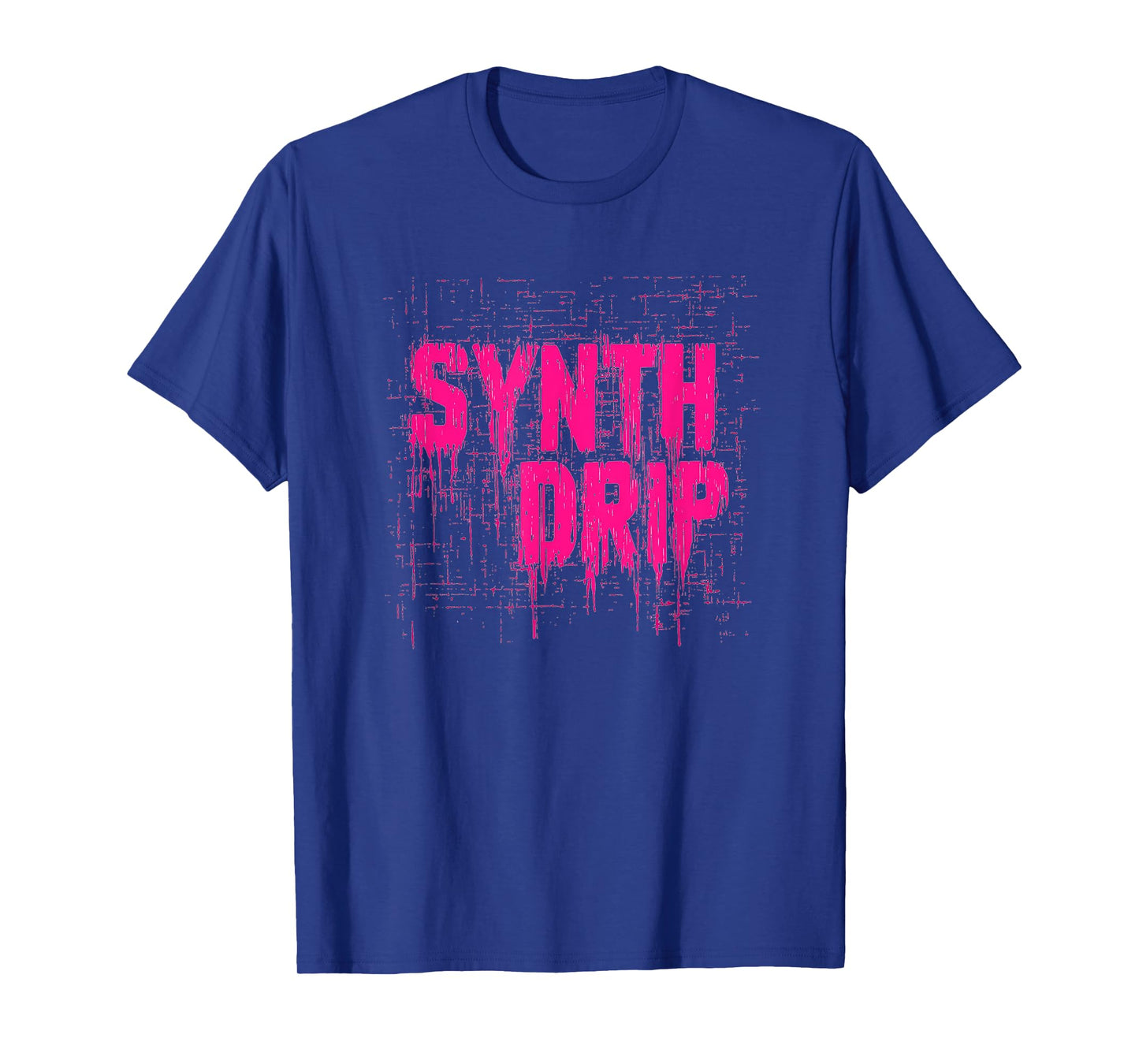Cool Synth Drip Emblem Costume T-Shirt