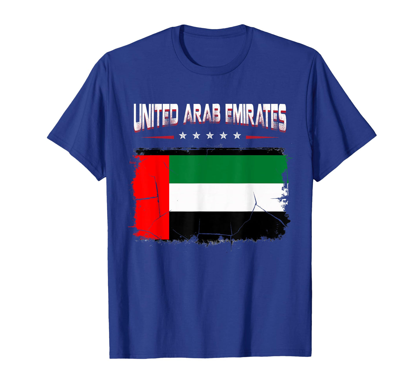 Patriotic Vintage Emirates Flag United Arab Emirates T-Shirt