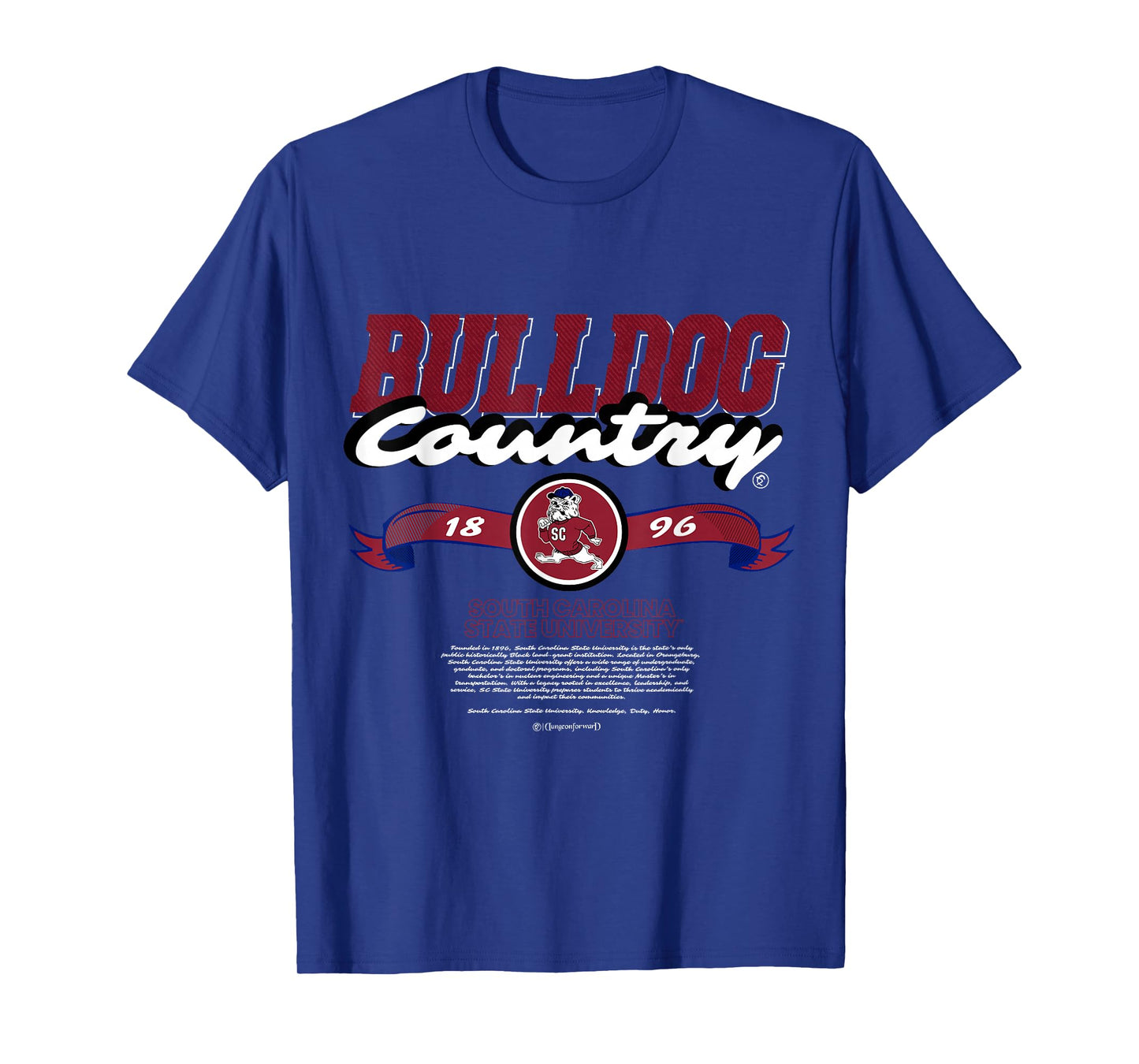 South Carolina State University - Bulldog Country SCSU HBCU T-Shirt