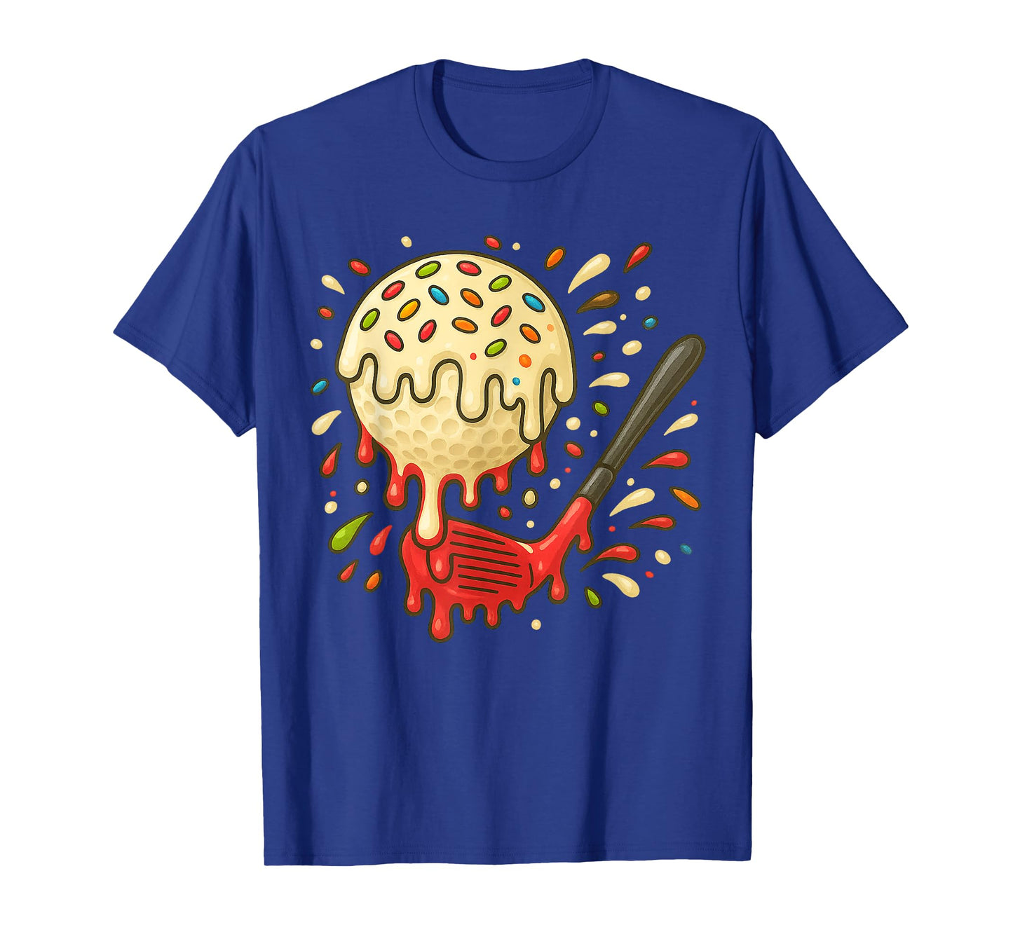 Golf Drip Team for Boys Ice Cream Cool T-Shirt