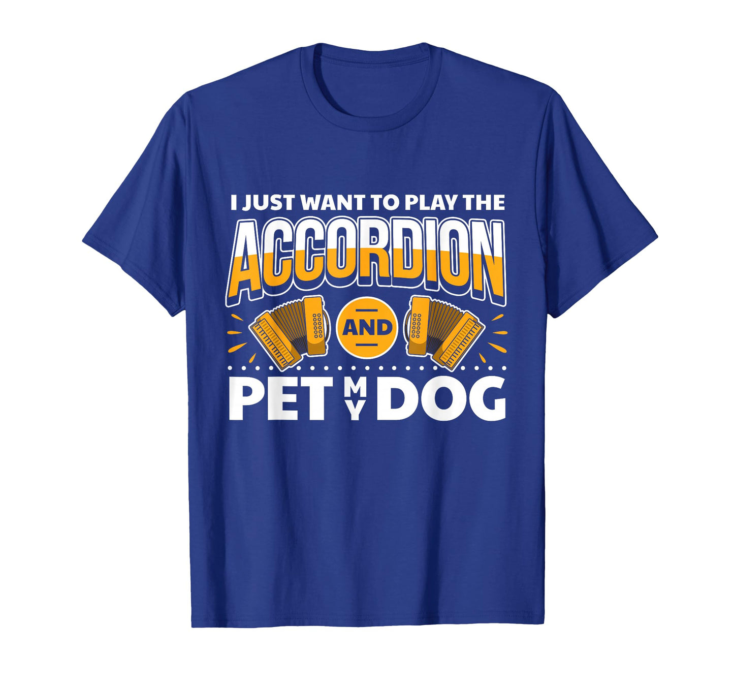 Accordionist Dog Lover & Accordion Player Accordion T-Shirt