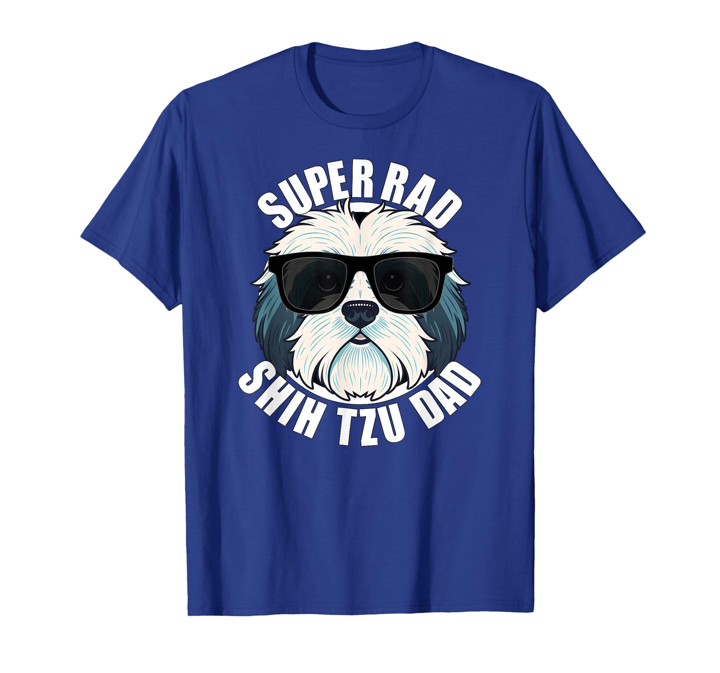 Shih Tzu Dad Funny Father’s Day Dog Dad Men’s T-Shirt