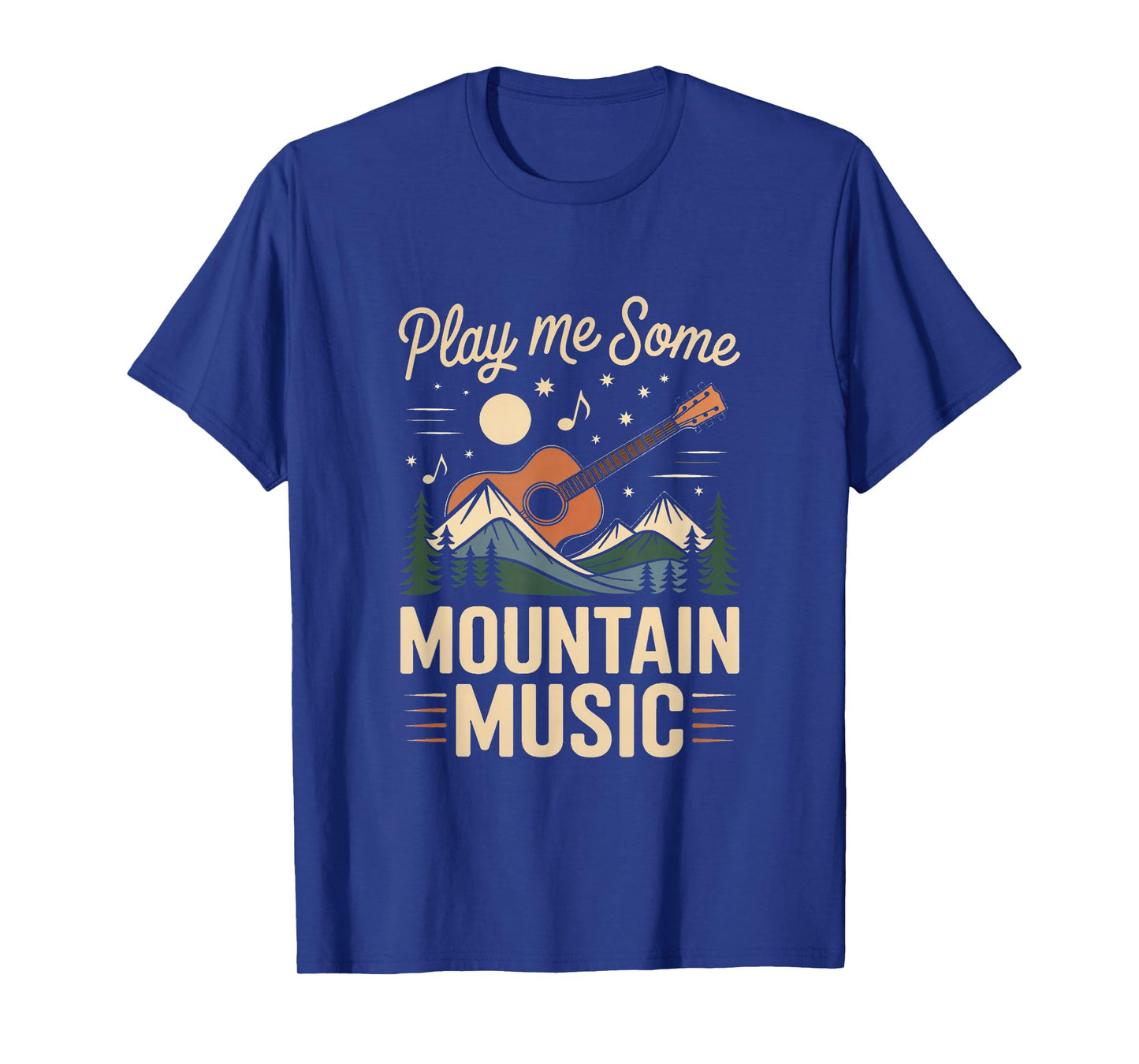 Play Me Some Mountain Music Country Music Western T-Shirt