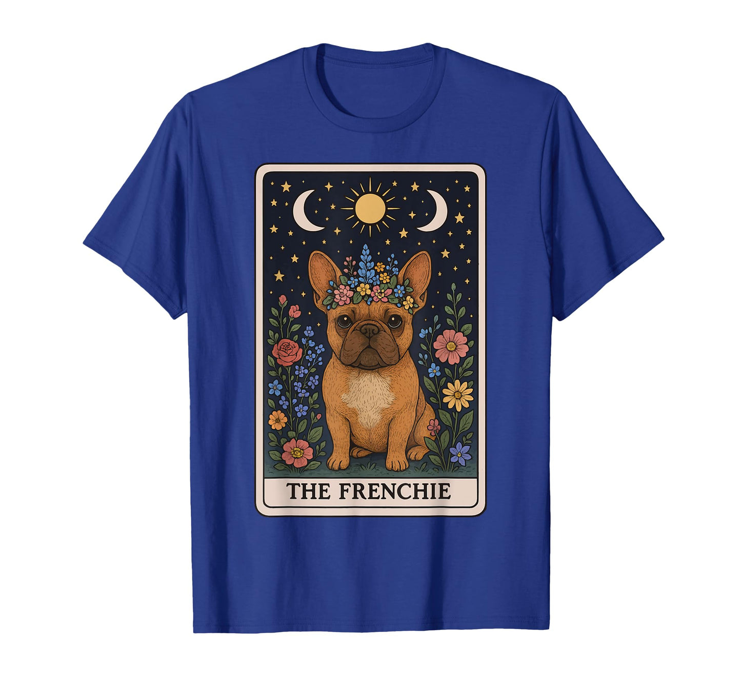 The Frenchie Tarot Card T-Shirt