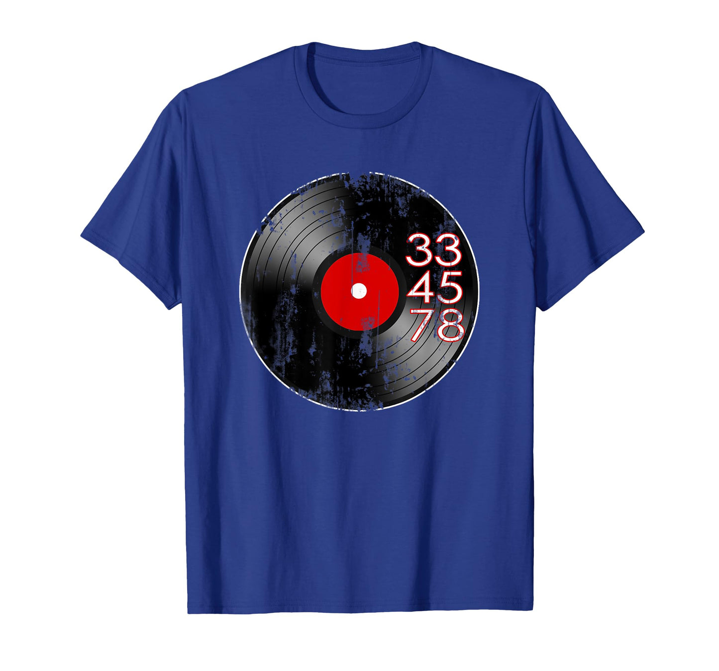 33 45 78 RPM for Record Collector Vinyl Lovers 80s Graphic T-Shirt