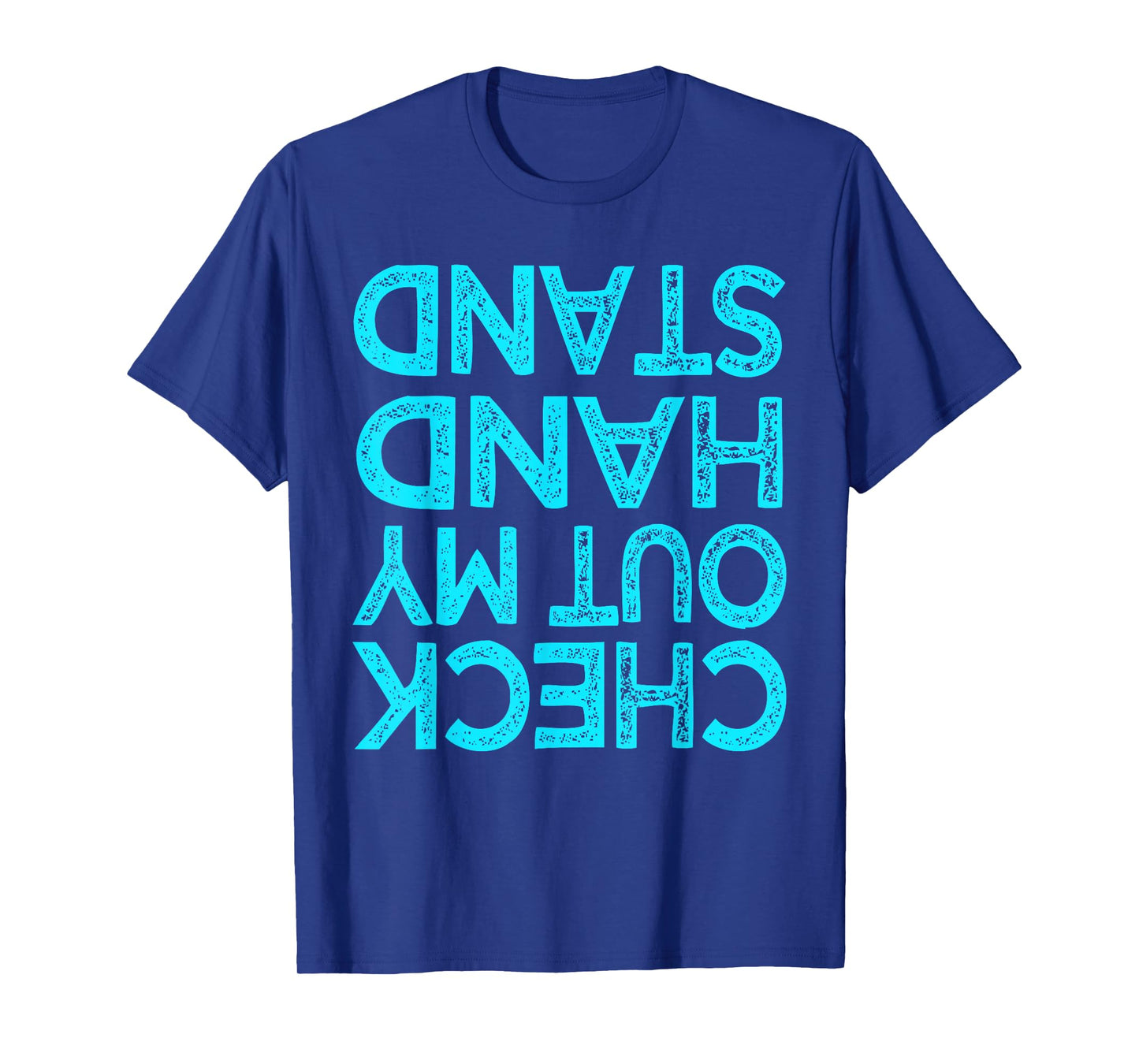 Check Out My Handstand Funny Gymnastics Gift Boys Girls T-Shirt Small