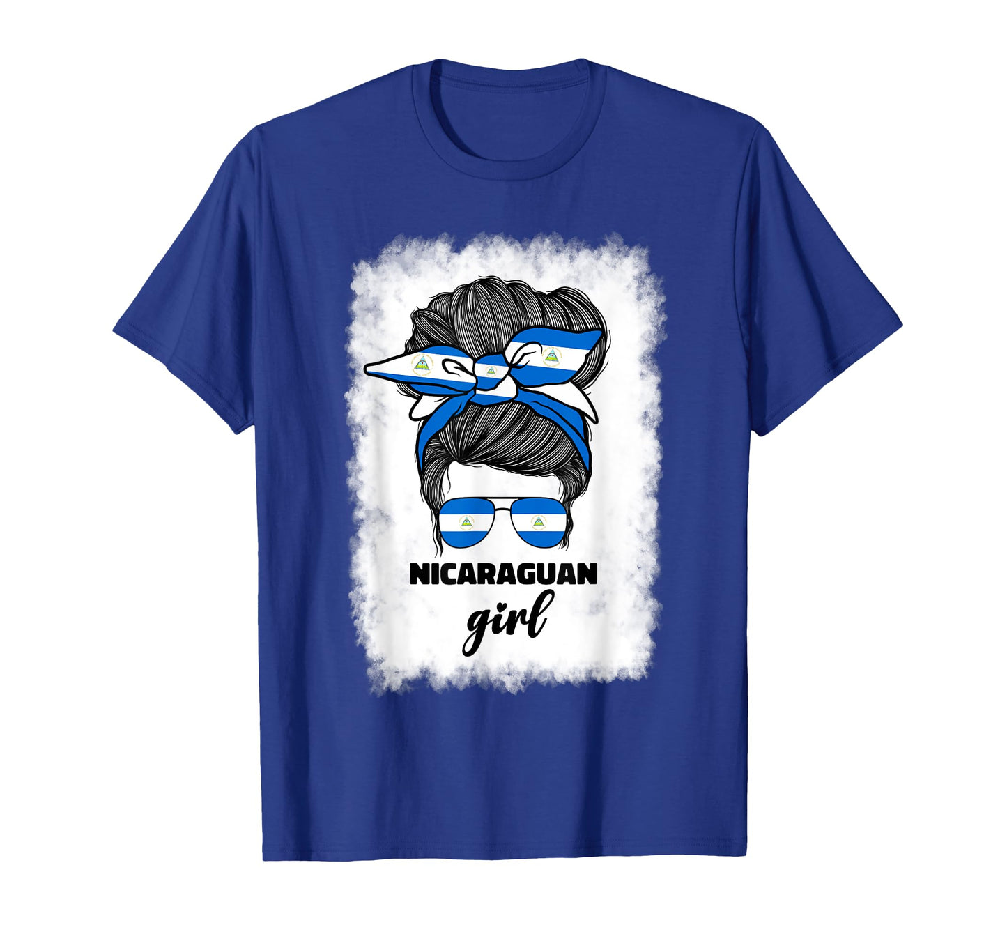 Nicaraguan Girl For Women Girls Nicaragua Flag Nicaraguense T-Shirt