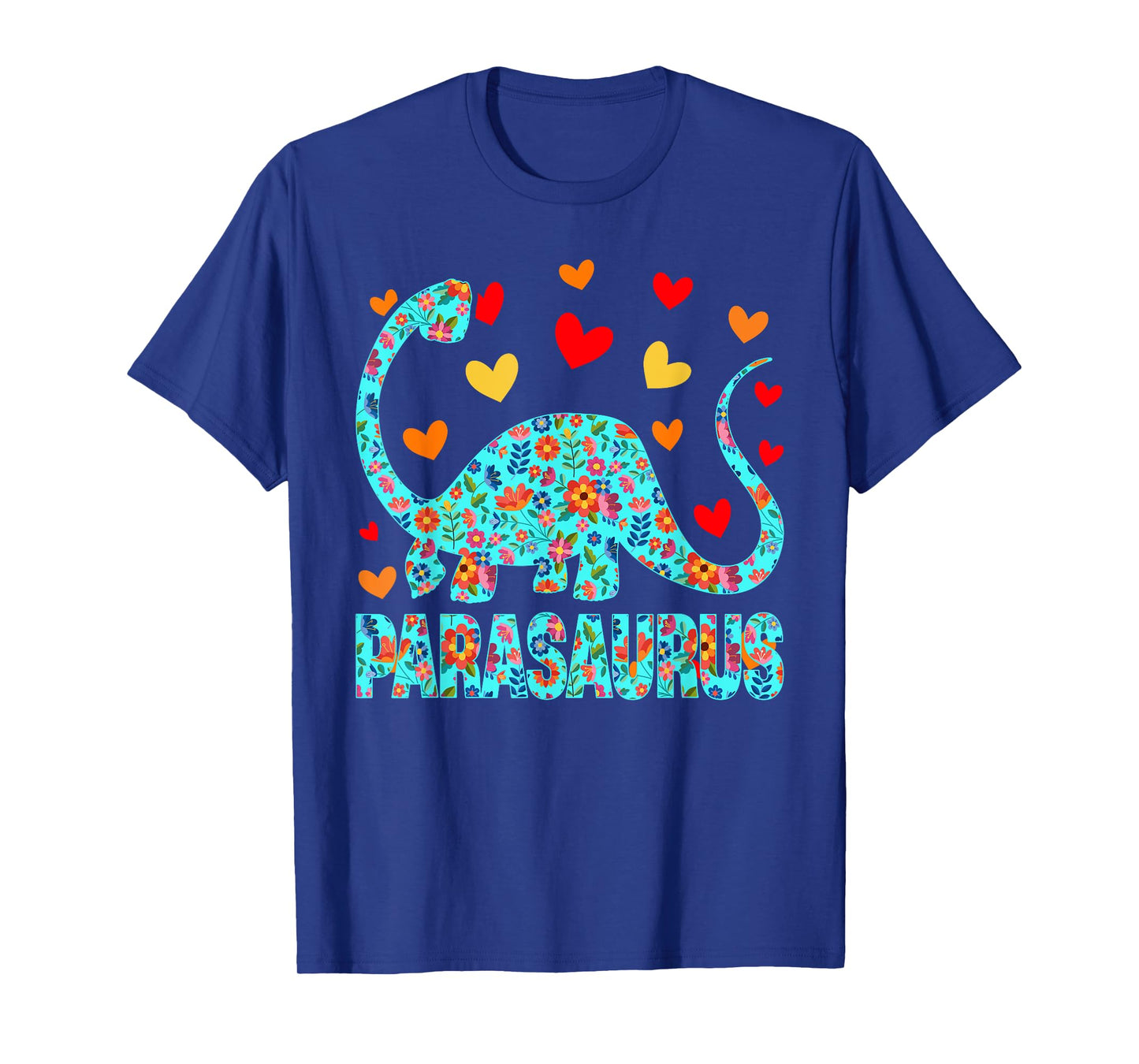 Parasaurus Paraprofessional Paraeducator Dinosaur Lover T-Shirt