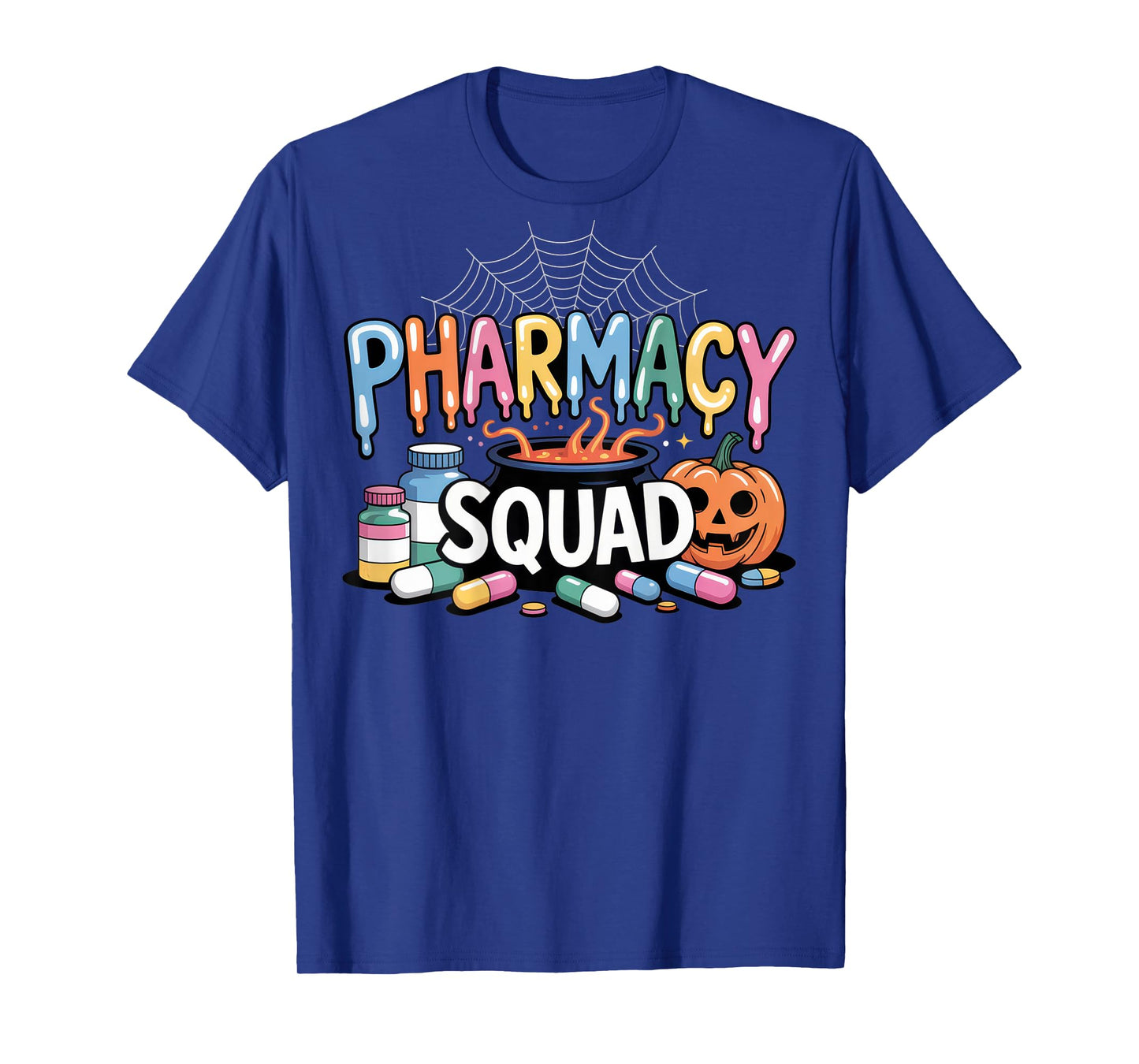 Pharmacy Squad Halloween Vibes For Pharmacists And Pharmacy T-Shirt