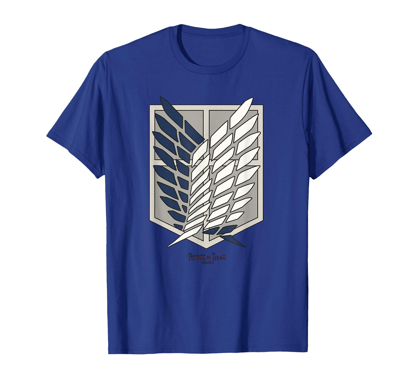 Attack on Titan Scout Regiment Shield AOT Anime T-Shirt