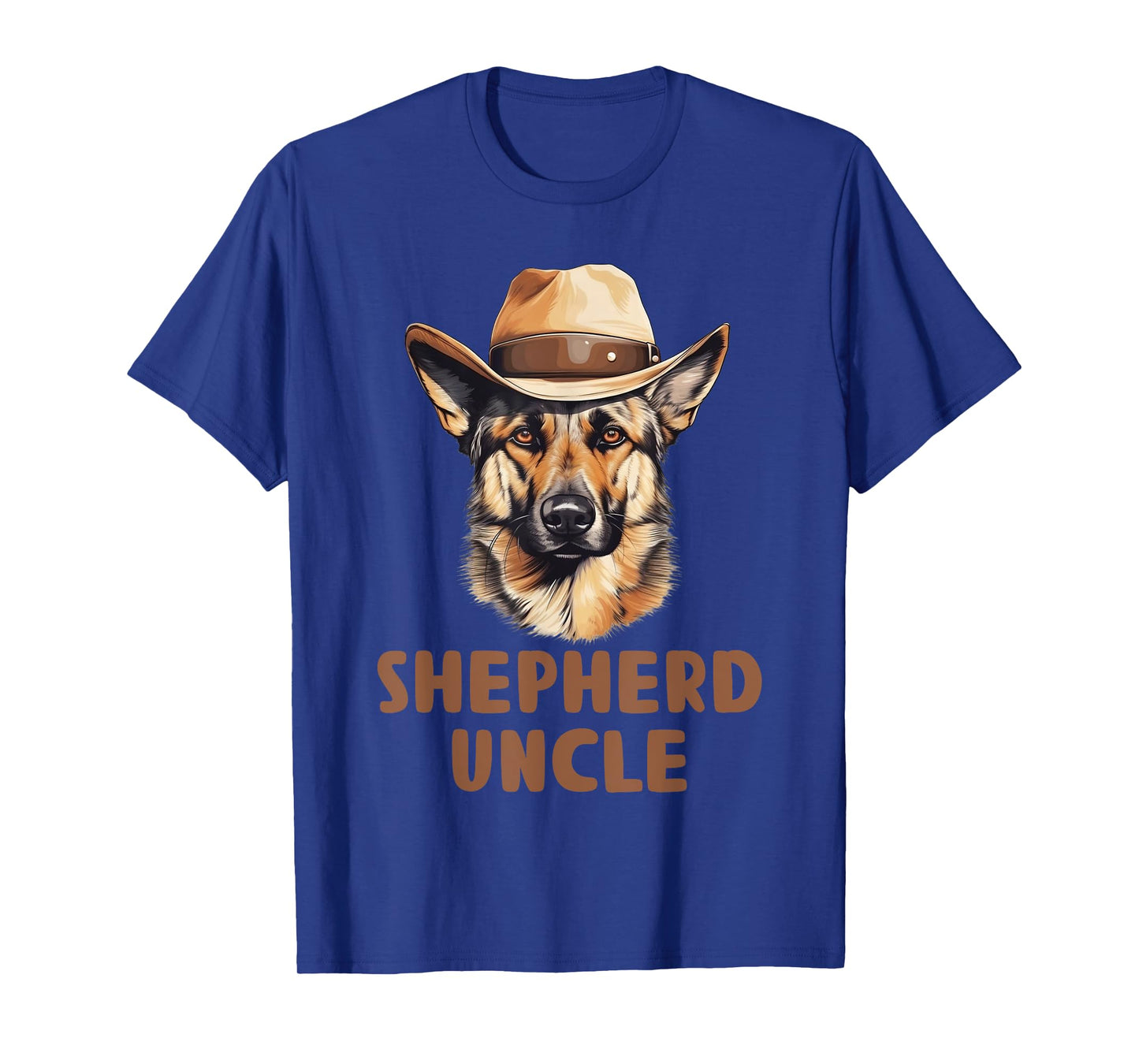 Cute German Shepherd Uncle Dog Lover Gift Funny Shephisd T-Shirt