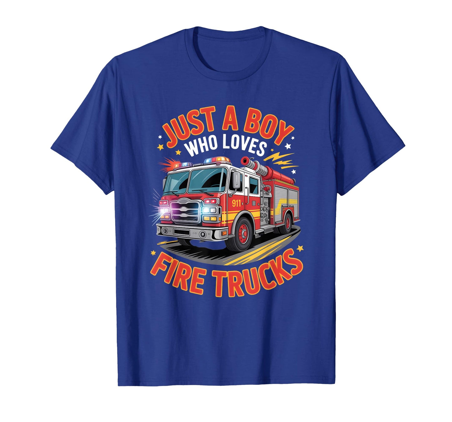 Boys Fire Truck T-Shirt