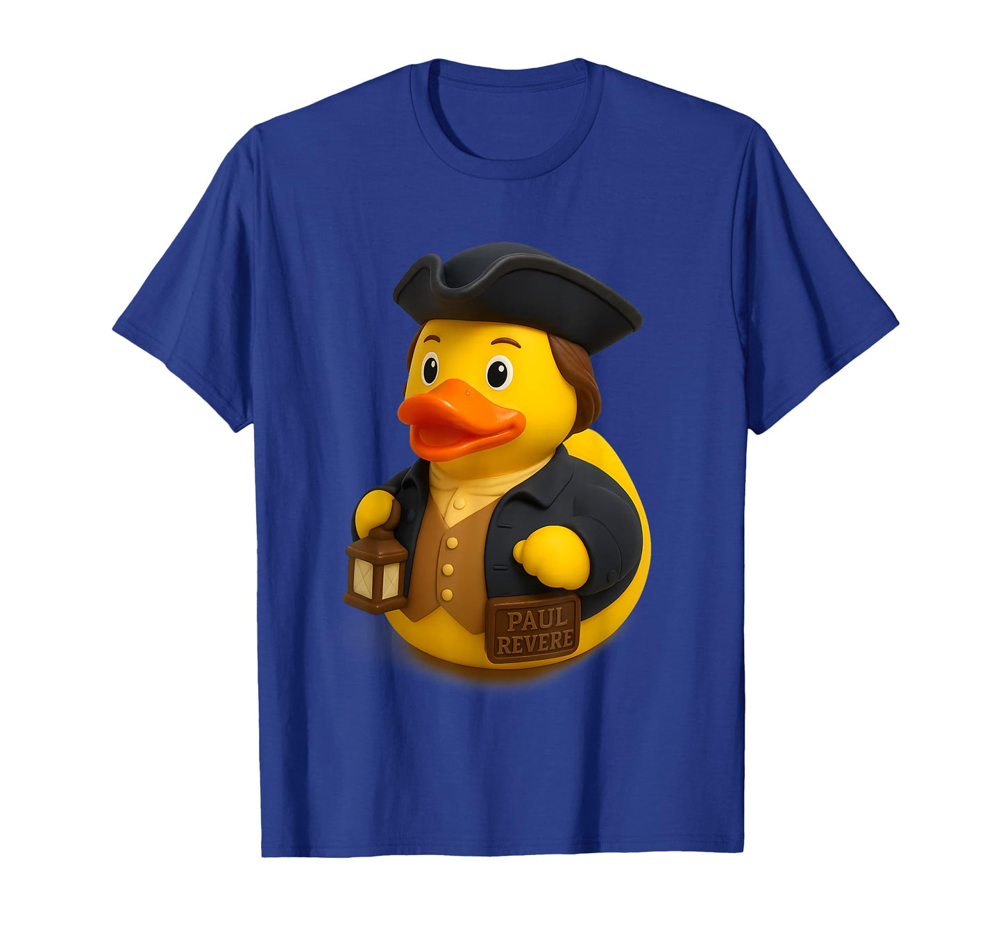 Rubber Duck Paul Revere American History Historical Figure T-Shirt