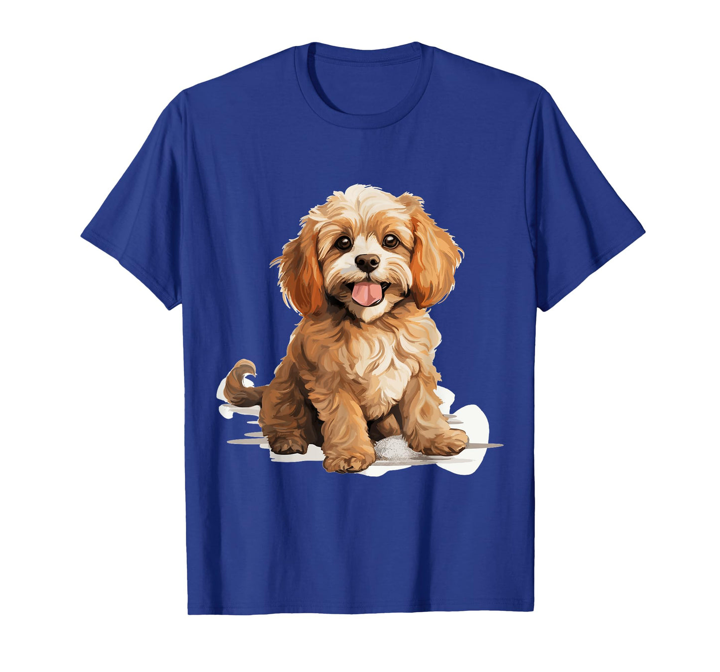 Cavapoo Dog Breed Pet Cute Graphic T-Shirt for Men Women Girls Kids
