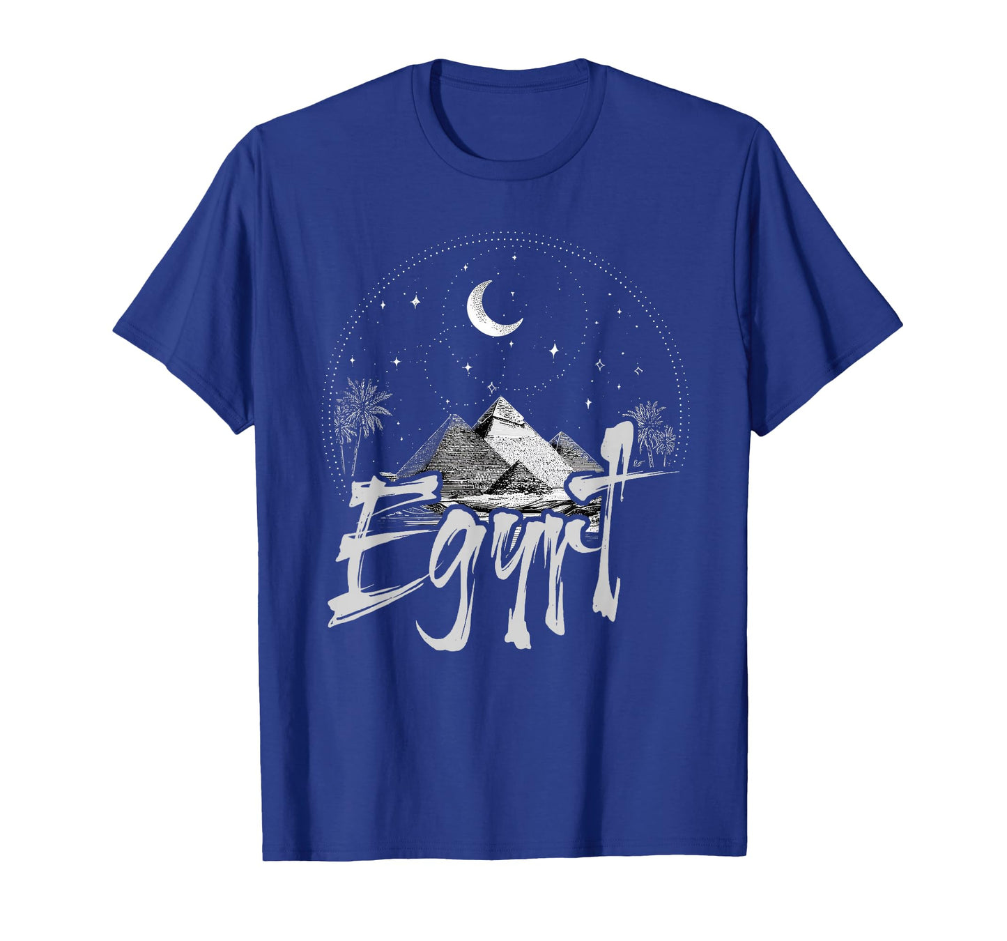 Egypt | Vacation Travel | Pyramids Moon T-Shirt