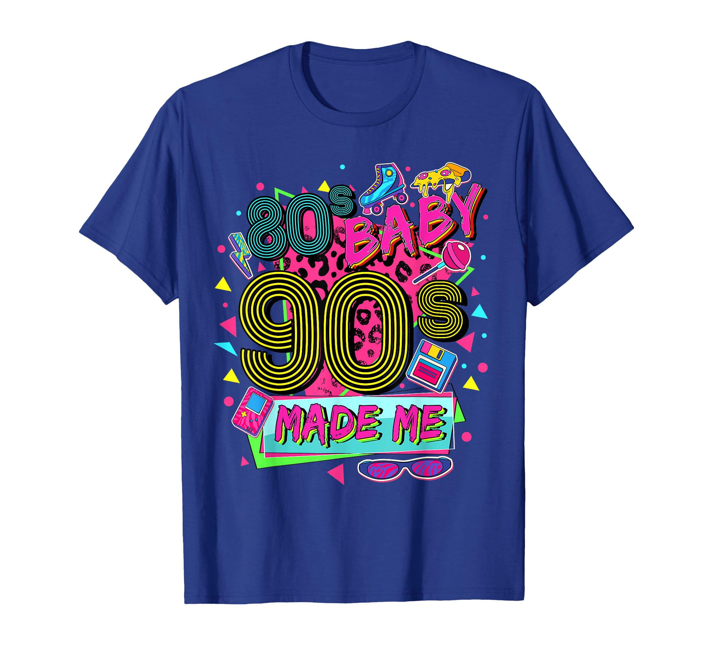 Vintage 1980s 80s Baby 1990s 90's Made Me Retro Nostalgia T-Shirt