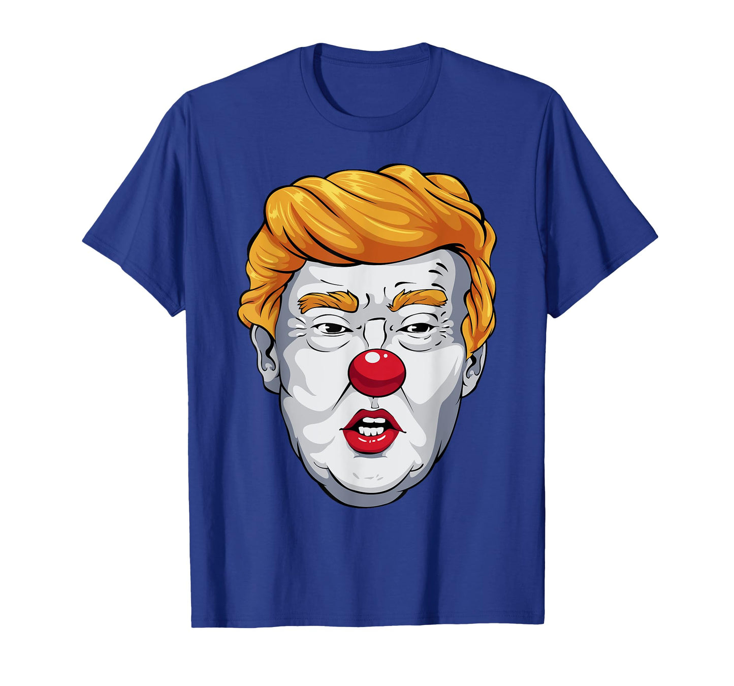 Funny Anti Trump Clown 2024 Election Halloween Costume T-Shirt