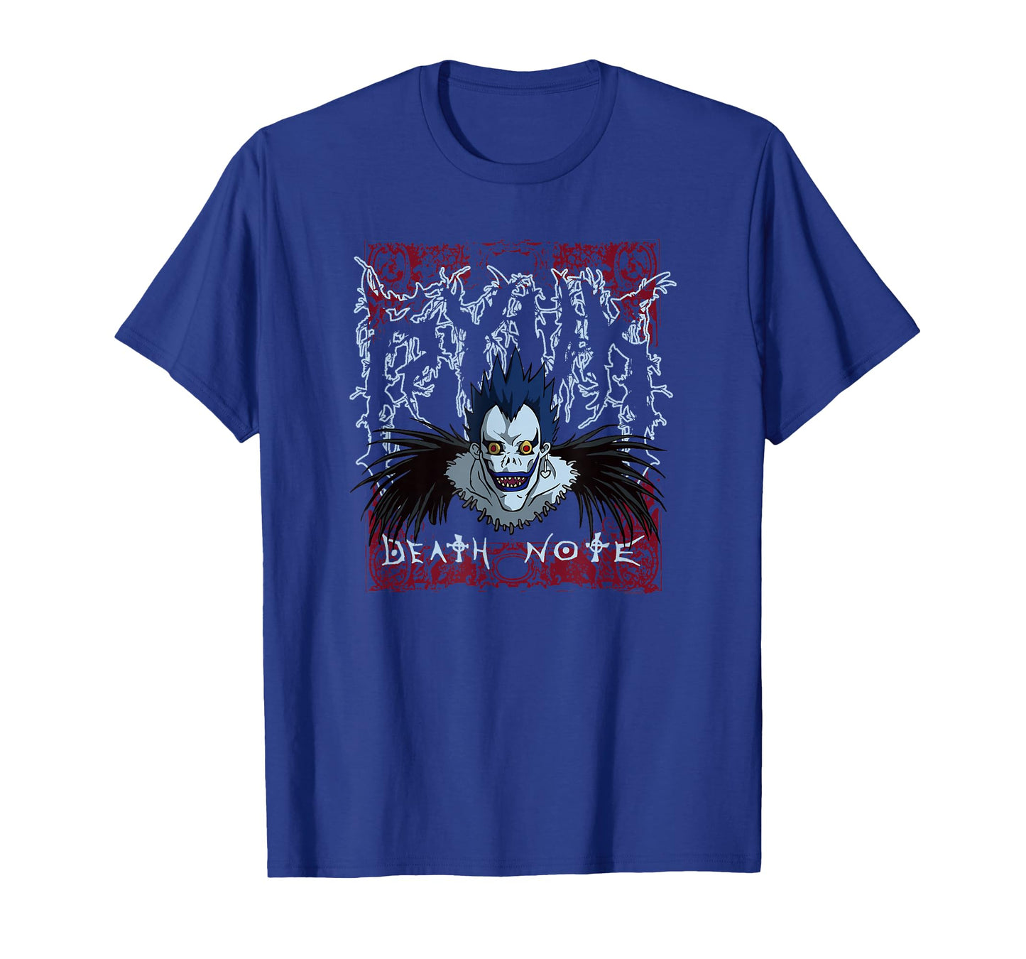 Death Note Heavy Metal Shinigami Ryuk Anime T-Shirt