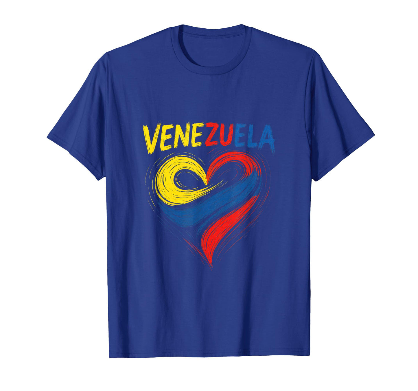 Venezuela - Heart Flag National Souvenir T-Shirt