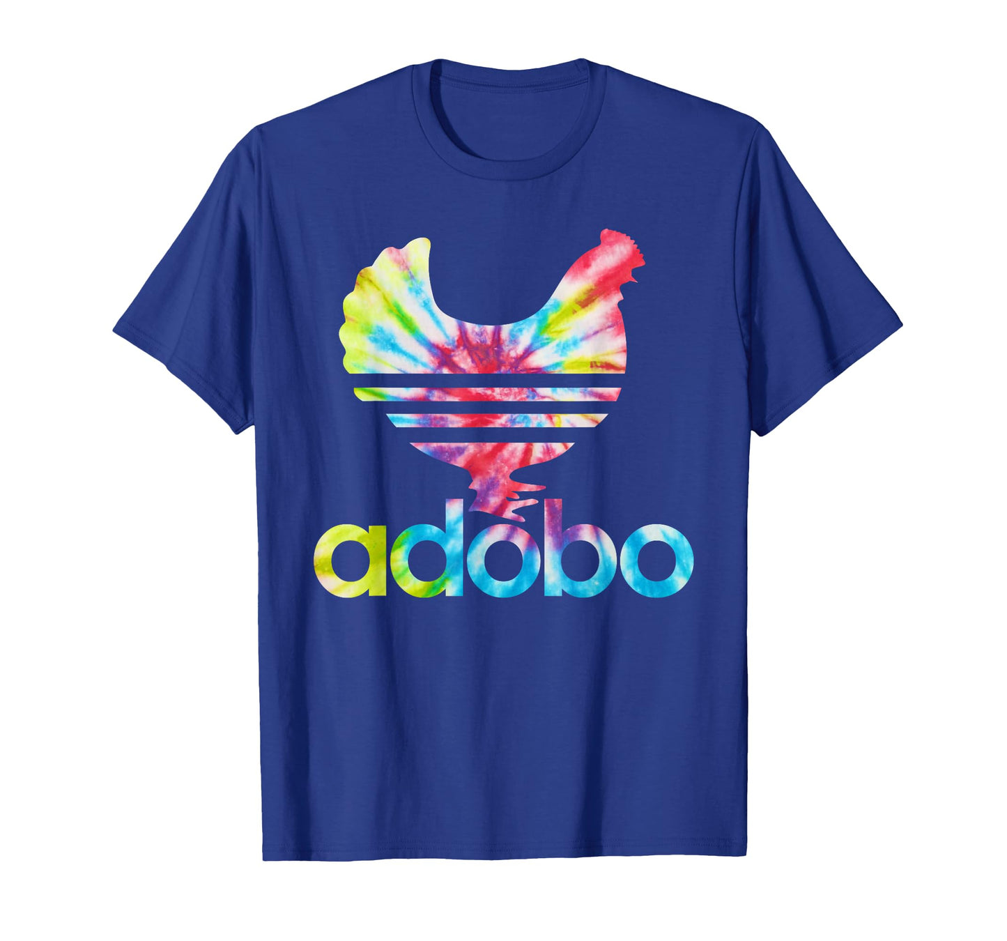 Tie Dye Filipino Adobo Chicken Philippines Funny Pinoy Food T-Shirt