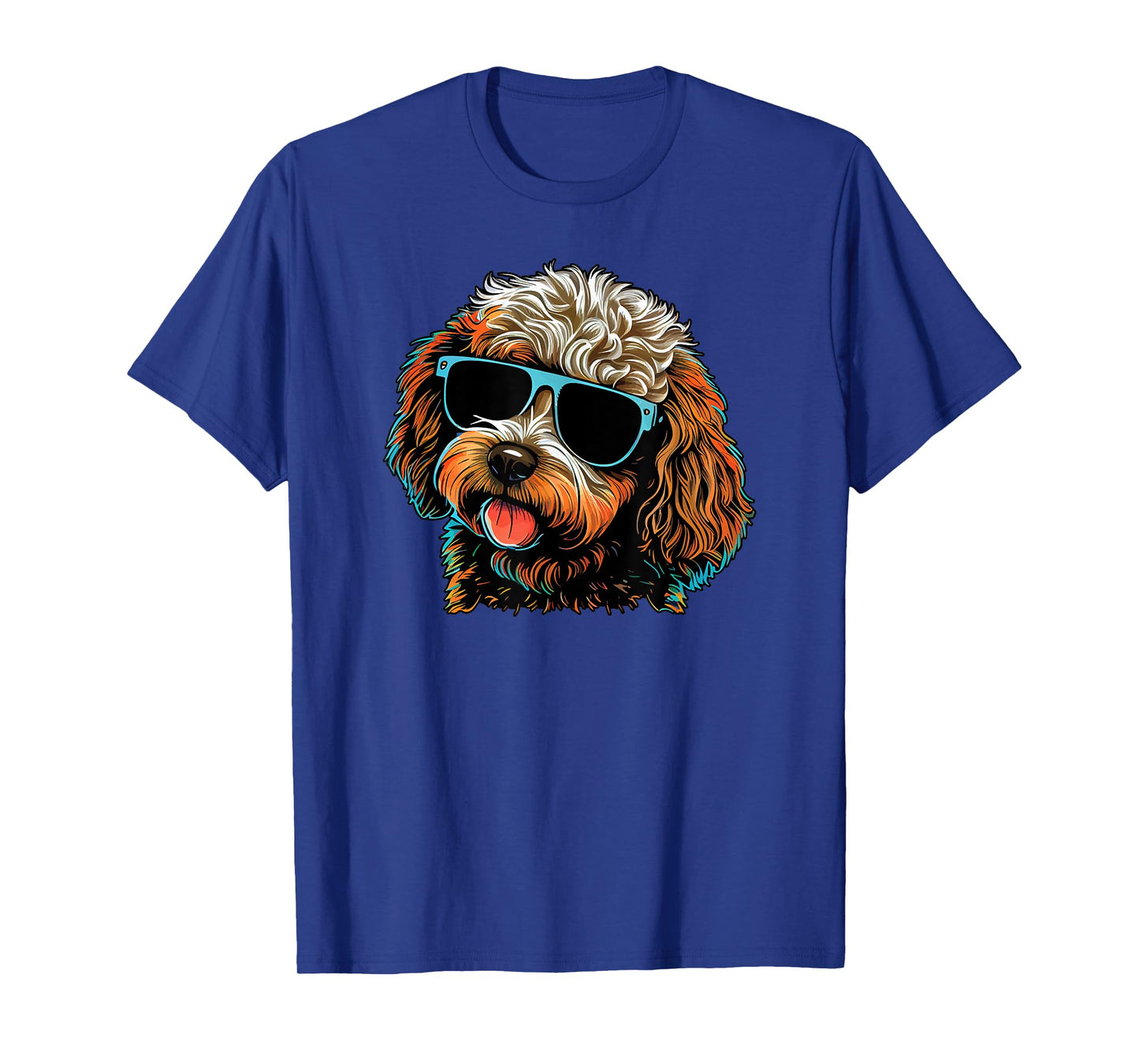 Dad Mom Cool Dog Sunglasses - Cavapoo T-Shirt for Men Women