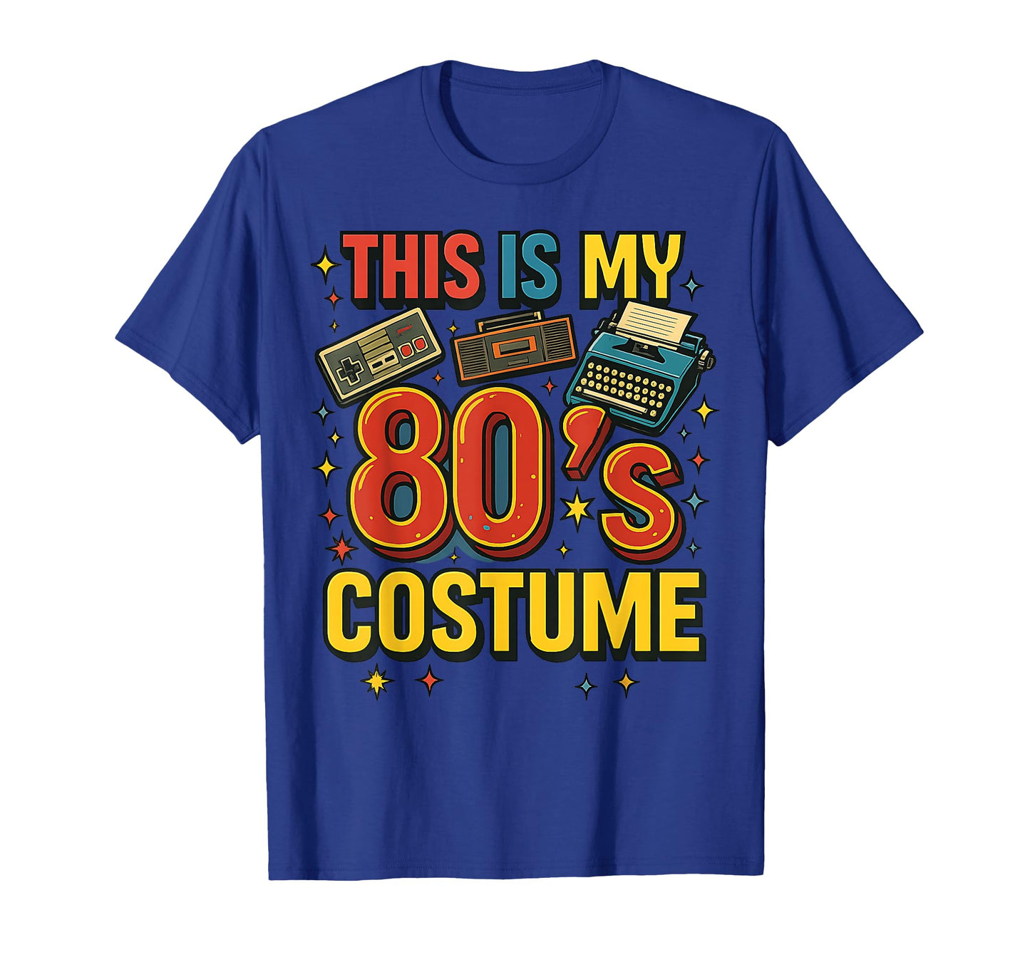 This Is My 80's Costume Throwback Party Design T-Shirt