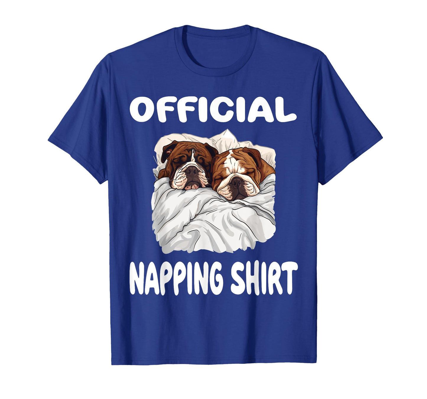 English Bulldog dog Official Sleepshirt Pajamas Nightgown T-Shirt for Men Women Kids