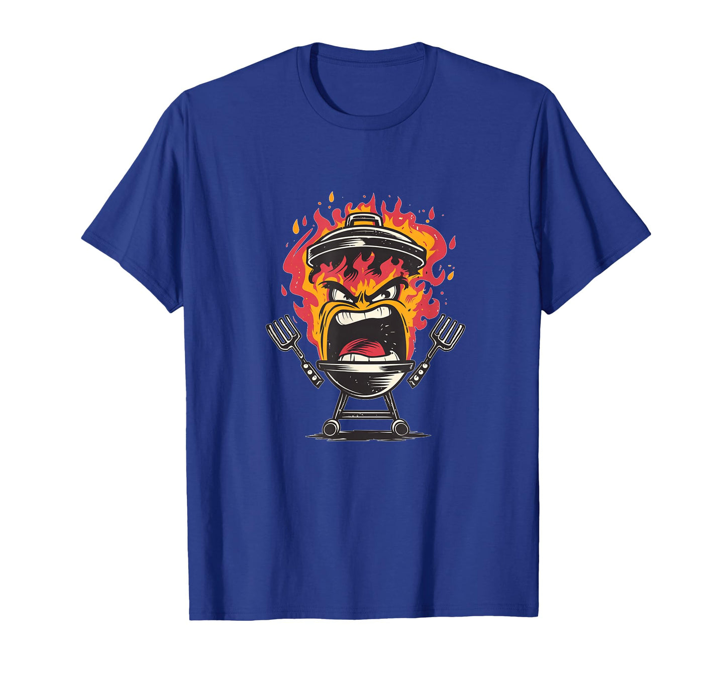 Hot Barbecue Costume with Fire and Flames T-Shirt