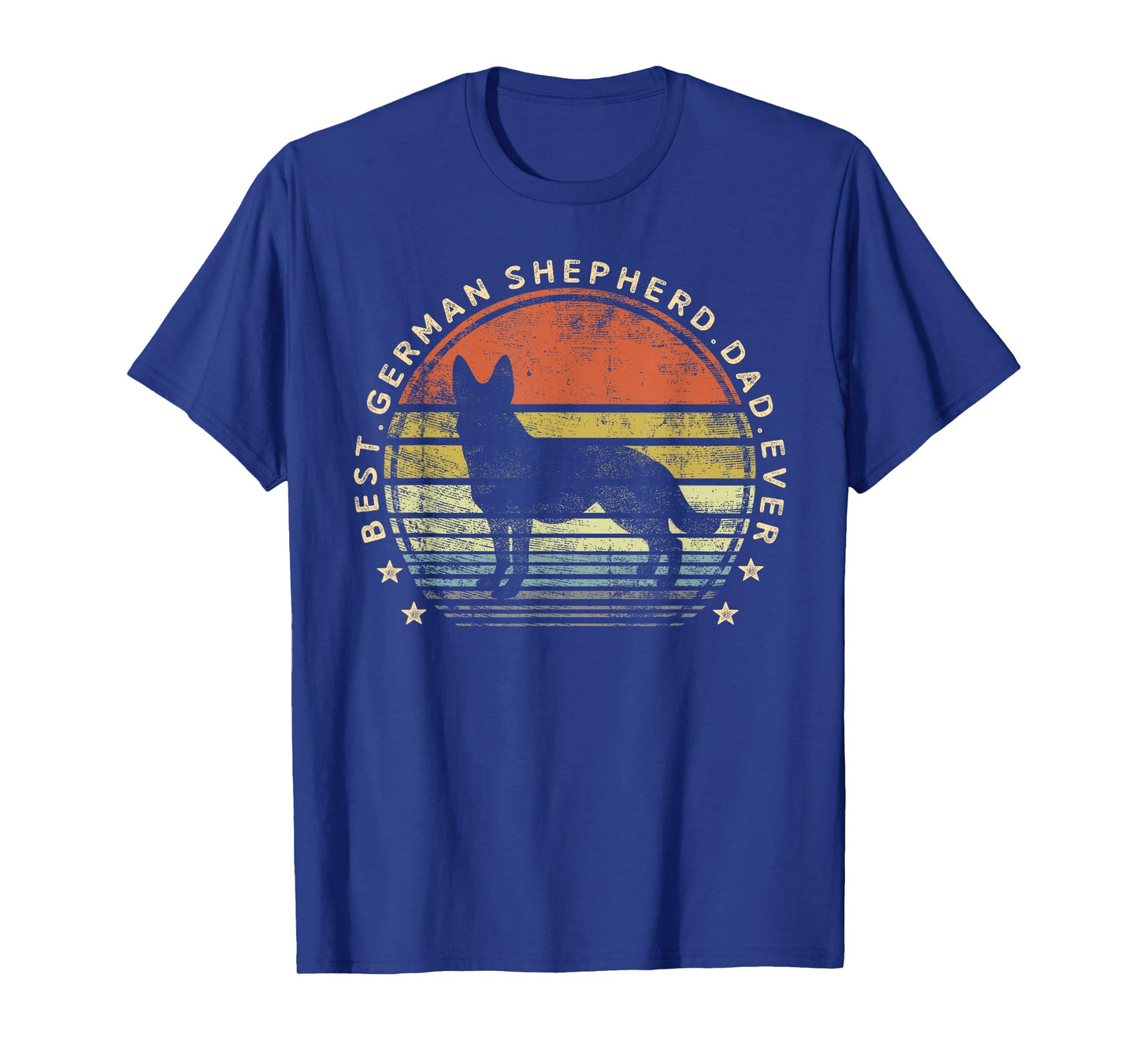 Best German Shepherd Dad Ever Daddy Gifts Dog Lover Owner T-Shirt