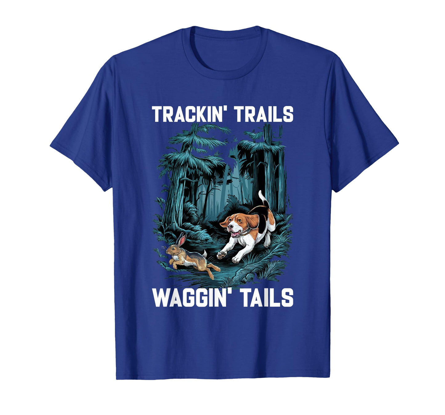 Dog Hunting Trackin Trails Beagle Hunter T-Shirt