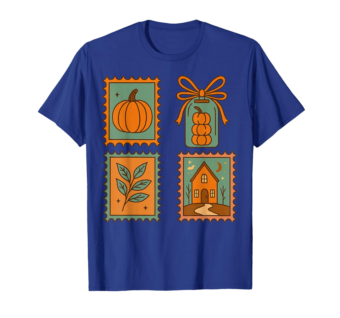 Thanksgiving Vintage Boho Floral Fall Vibes Funny Coquette T-Shirt