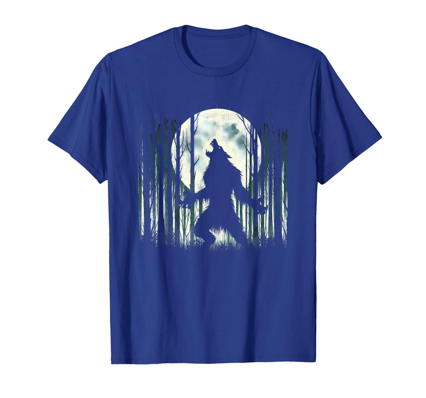 Werewolf Howling At Full Moon - Alpha Wolf Meme Literally Me T-Shirt
