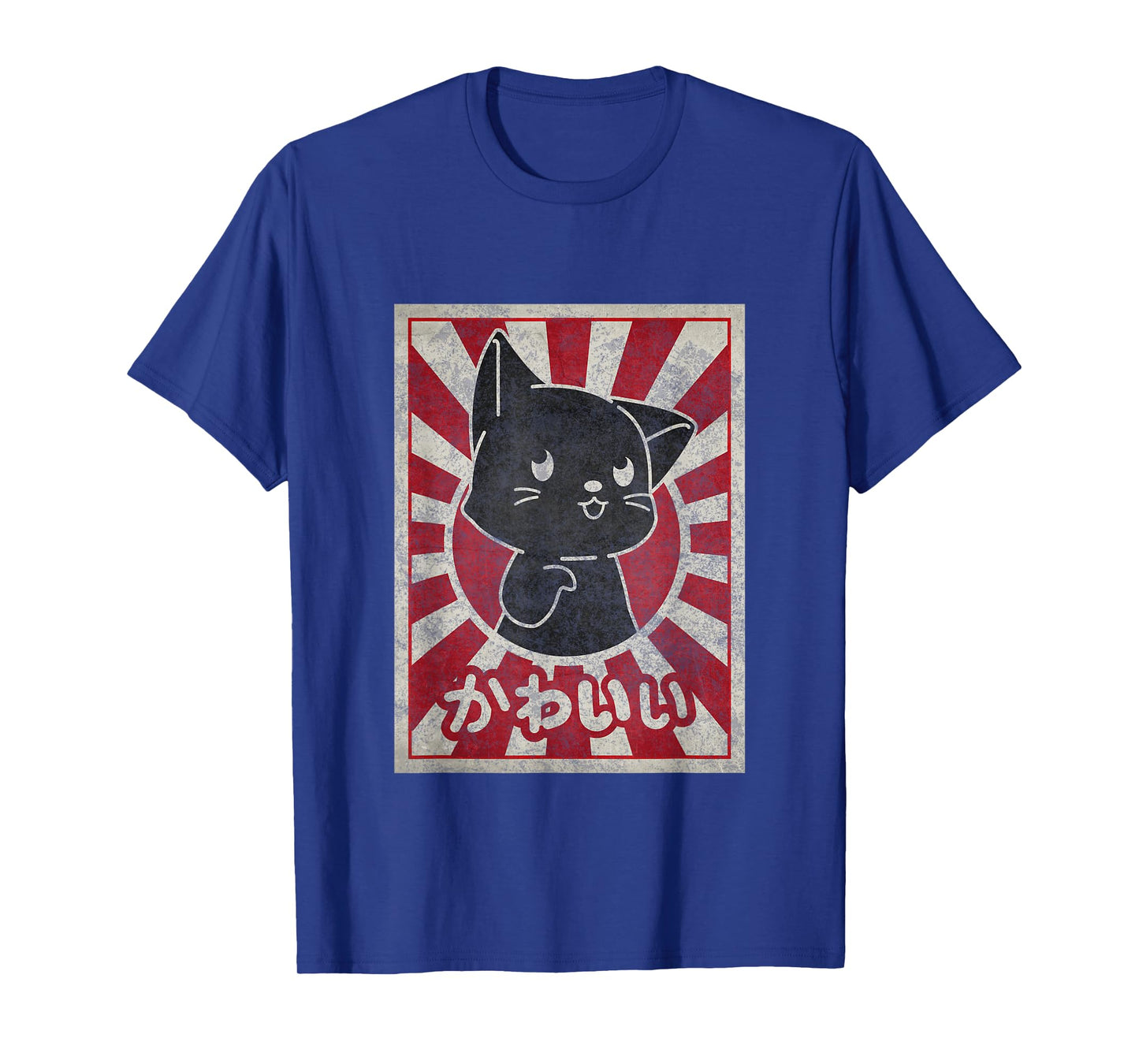Kawaii cat Japanese black anime Cat Lover Men Women T-Shirt