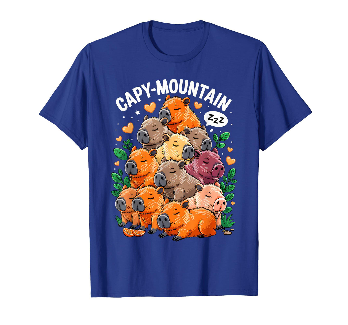 Cozy Capy-Mountain Cute Capybara Lovers for Men Women Kids T-Shirt