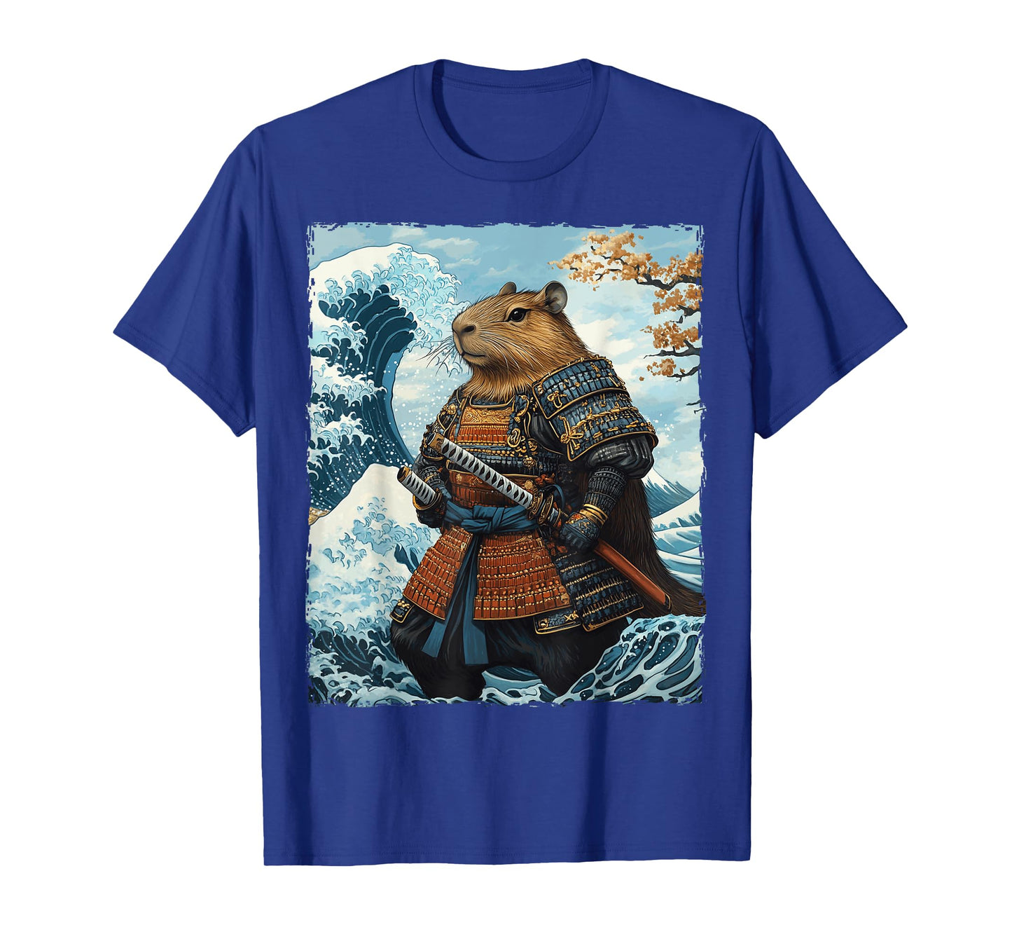 Funny Graphic Capybara Japanese Anime T-Shirt