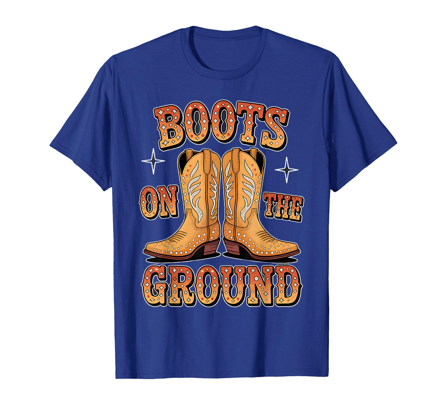 Boots On The Ground Where Them Fans At T-Shirt
