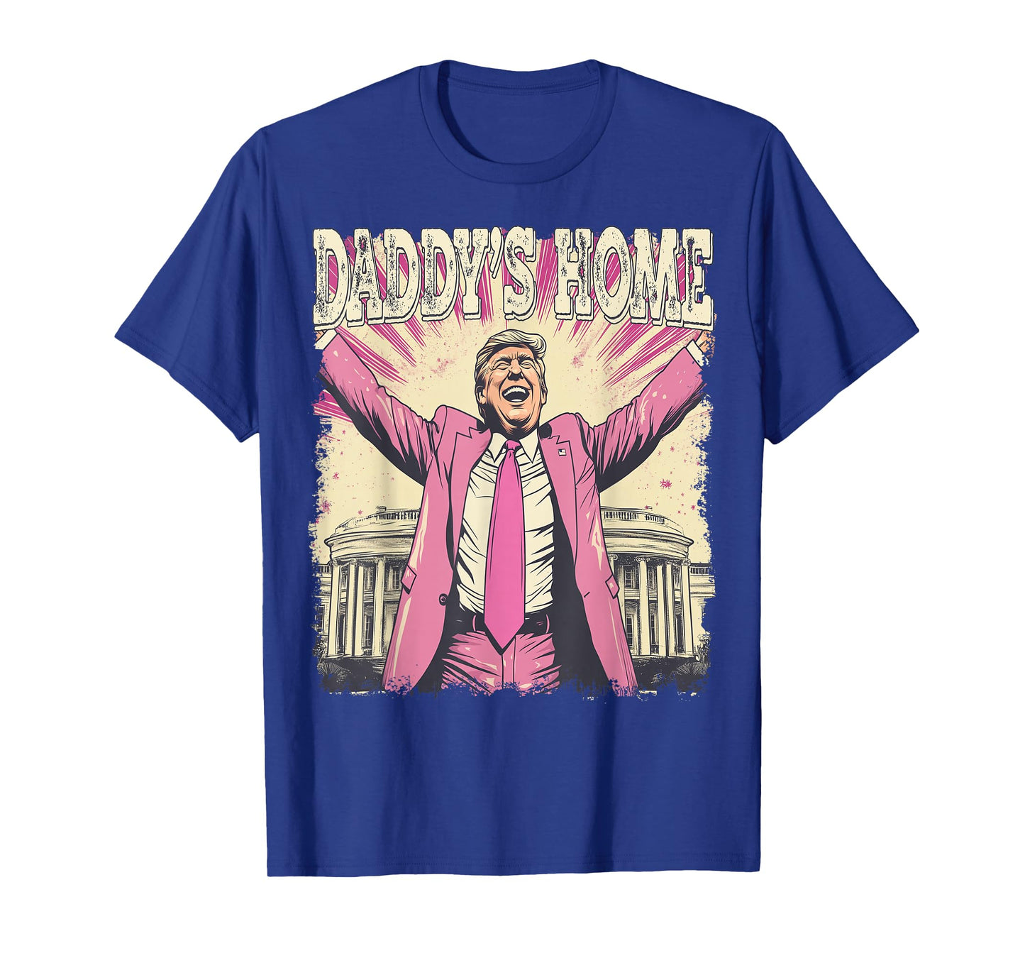 Daddy's Home Funny Graphic Tee Daddys Home T-Shirt
