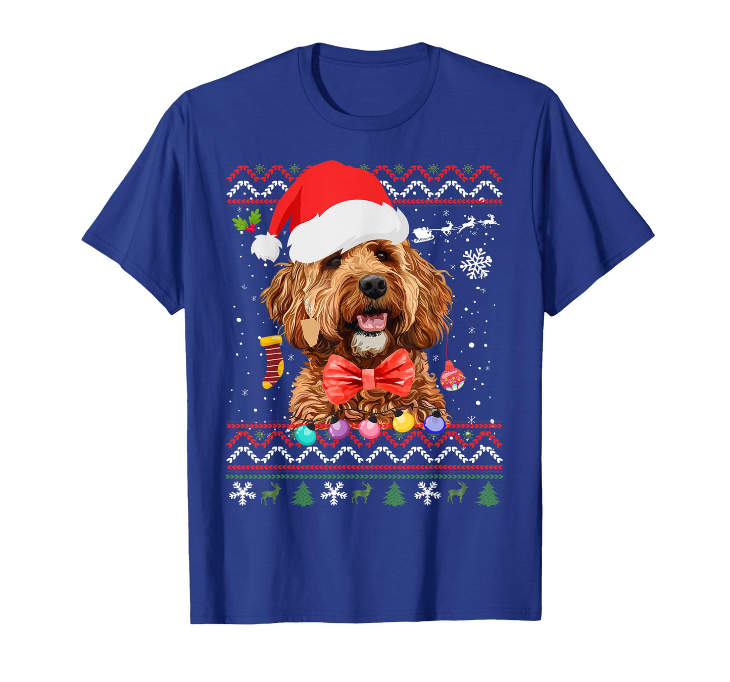 Cavapoo Christmas Outfit Idea For Women & Christmas Cavapoo T-Shirt