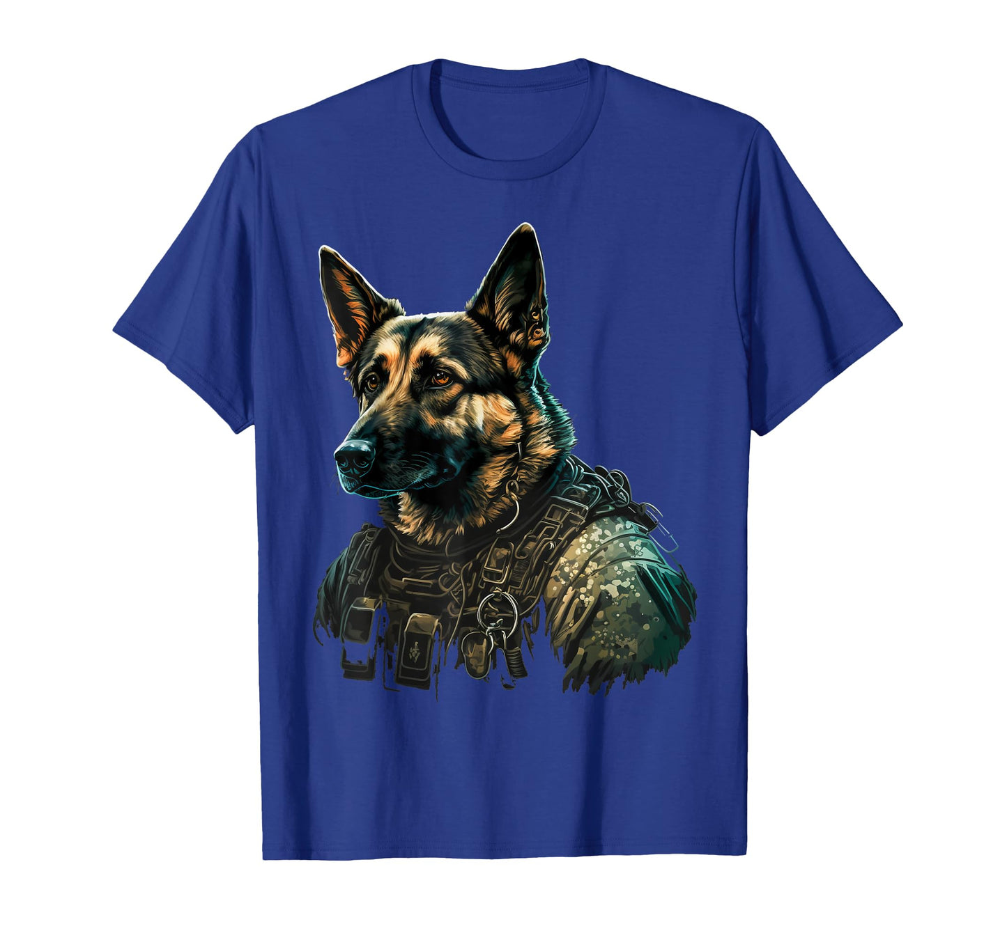 Soldier German Shepherd Army Military German Shepherd T-Shirt